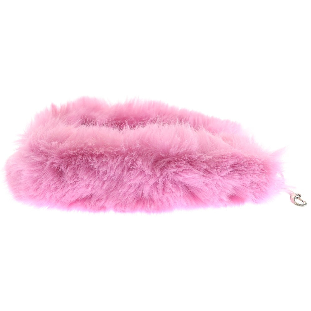 BALENCIAGA(バレンシアガ) FUR STRAP アニマルフリー ファーストラップ 8473672AB6R2413 ピンク