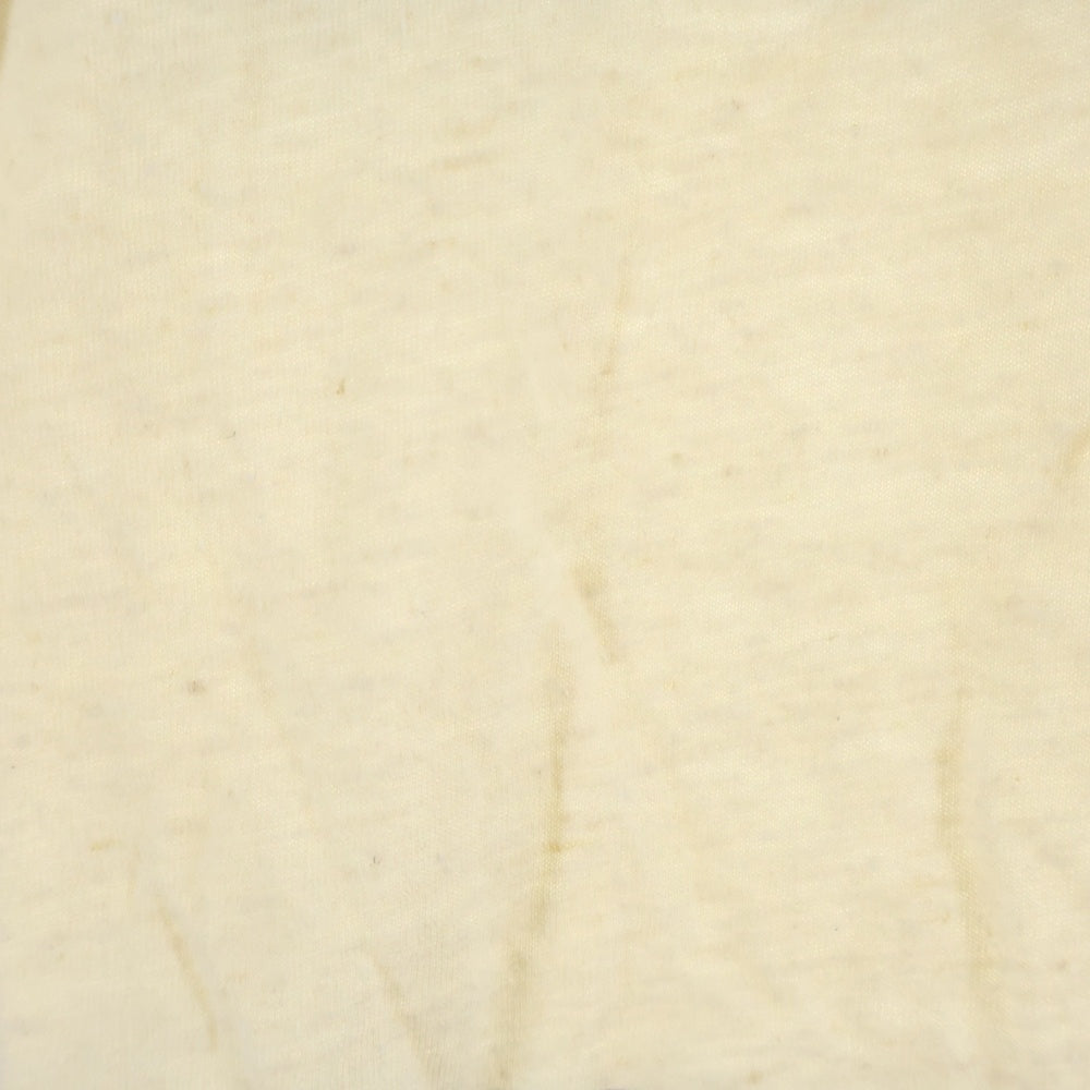 GUCCI(グッチ) 20SS ビンテージ加工 ボーダー Tシャツ クルーネックTシャツ ベージュ/ブルー