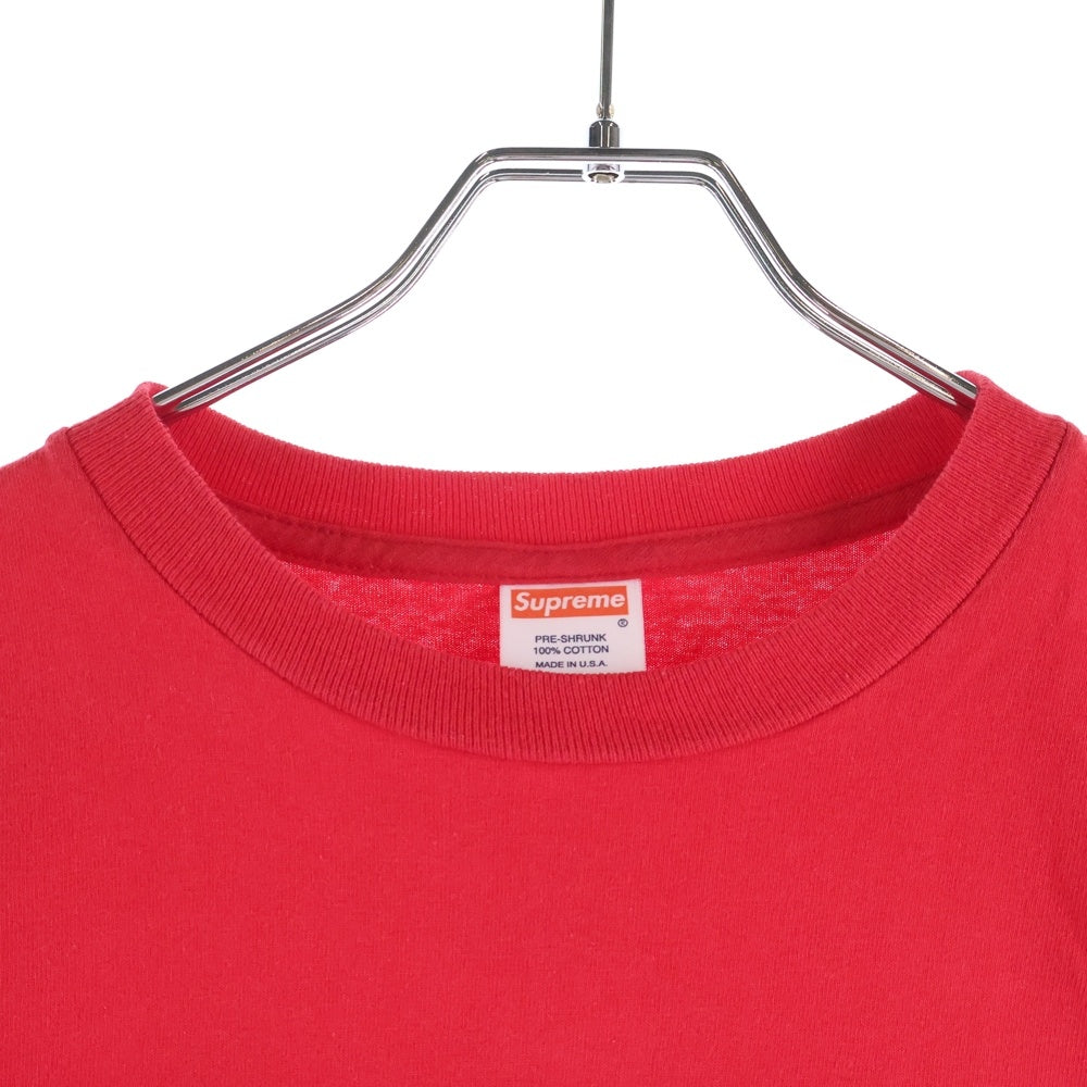 SUPREME(シュプリーム) 07SS Joe Cool Dog Poker Tee ドックポーカー クルーネック 半袖Tシャツ レッド