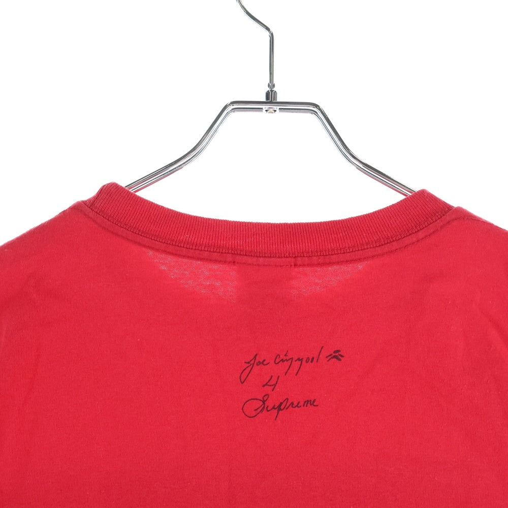 SUPREME(シュプリーム) 07SS Joe Cool Dog Poker Tee ドックポーカー クルーネック 半袖Tシャツ レッド