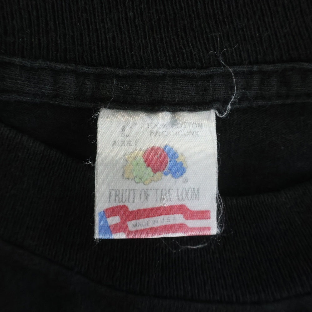 VINTAGE(ヴィンテージ) 90s DOGTOWN ドックタウン 裾袖シングル クルーネックTシャツ ブラック