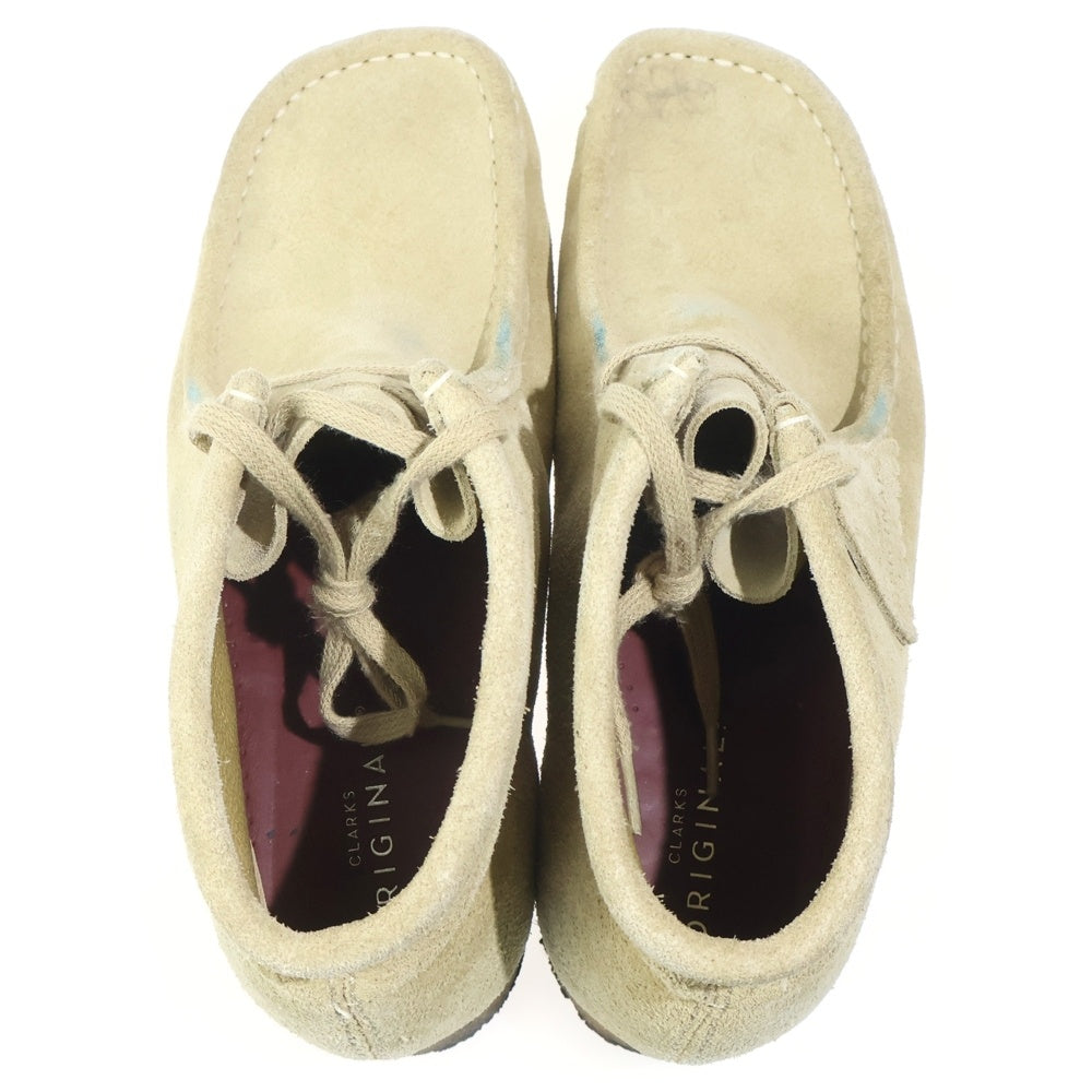 Clarks(クラークス) Wallabee boots スエードレザー ワラビーブーツ ベージュ 61030307
