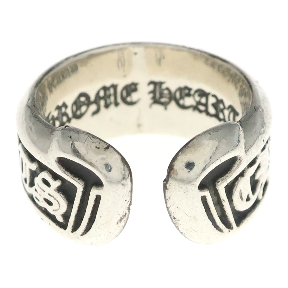 CHROME HEARTS(クロムハーツ) SM SCROLL LABEL スモールスクロールラベル リング シルバー BCA413