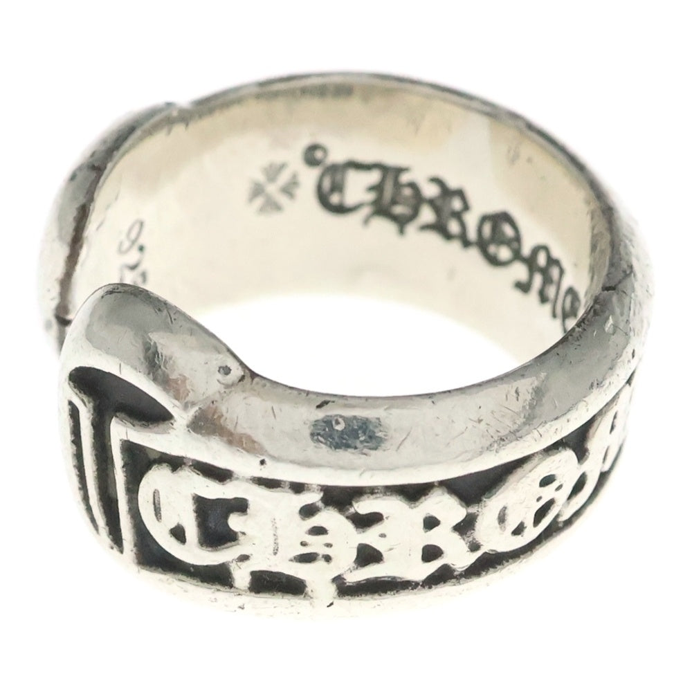 CHROME HEARTS(クロムハーツ) SM SCROLL LABEL スモールスクロールラベル リング シルバー BCA413