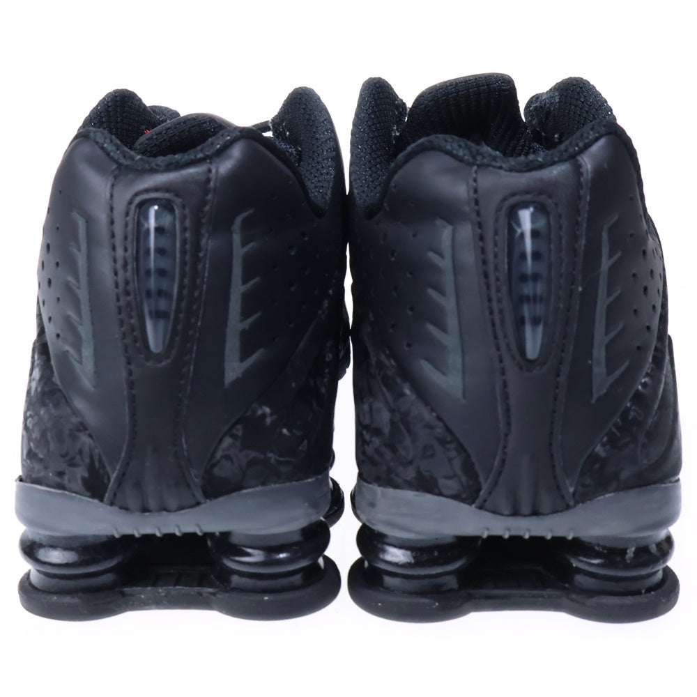 NIKE(ナイキ) WOMEN'S SHOX R4 BLACK FLORAL DARK SMOKE GREY ウィメンズ ショックス R4 ブラックフローラル ローカットスニーカー US10/27cm ブラック HV0934-002 レディース