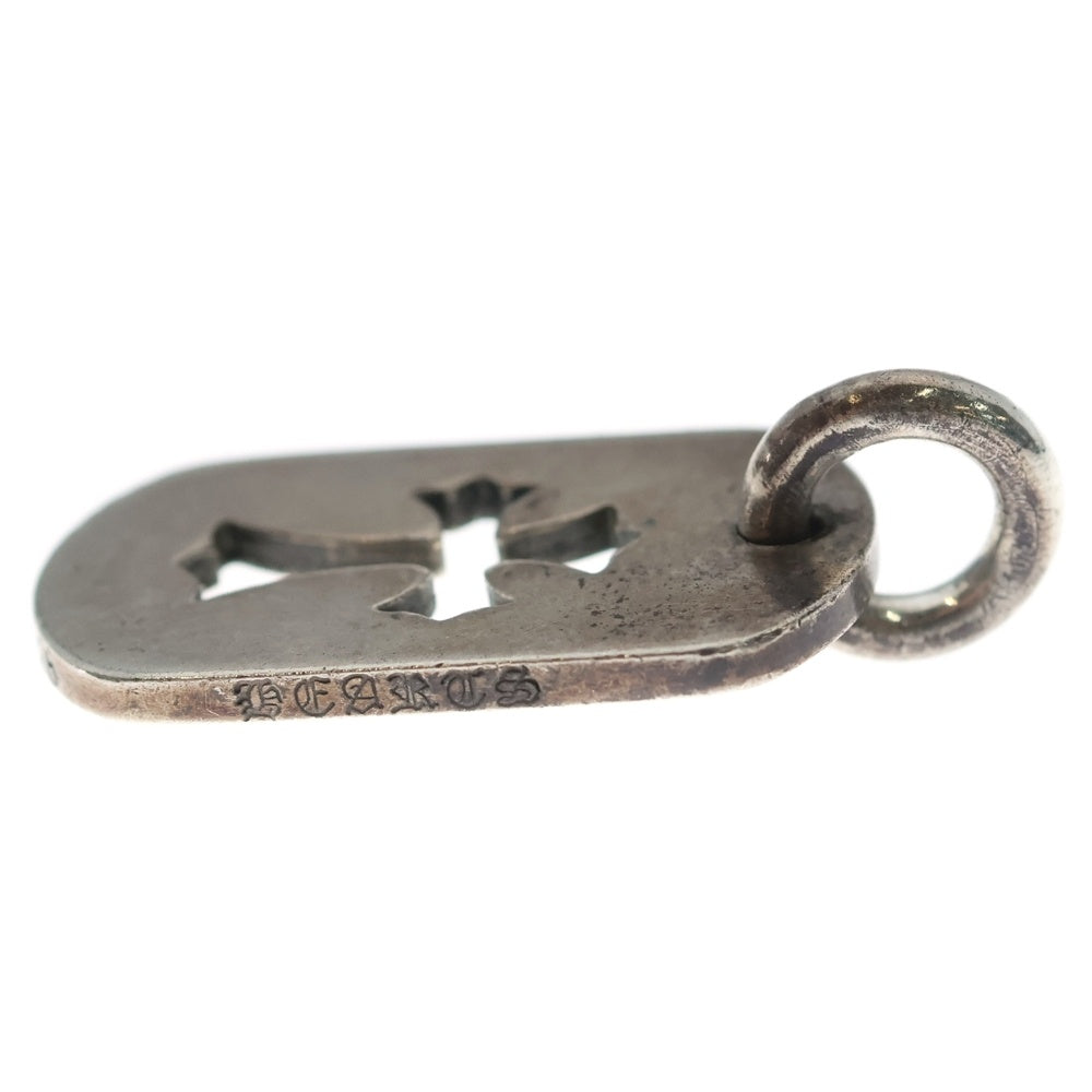 CHROME HEARTS(クロムハーツ) D TAG SML CO CRS カットアウトクロスドッグタグ スモール ペンダントトップ シルバー BCA242