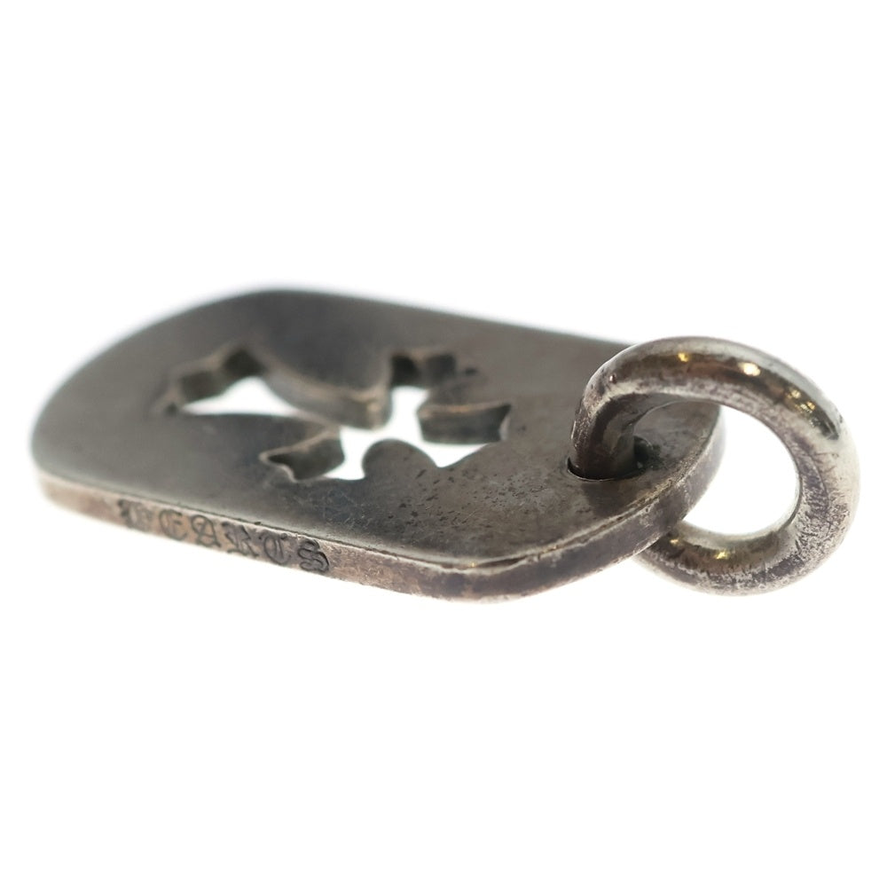 CHROME HEARTS(クロムハーツ) D TAG SML CO CRS カットアウトクロスドッグタグ スモール ペンダントトップ シルバー BCA242