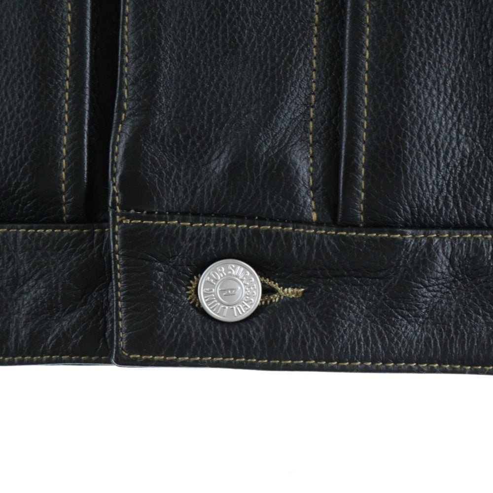 DIESEL(ディーゼル) 25SS L-Coug-20th Leather Jacket 20周年モデル P016510SPCW マルチカラー