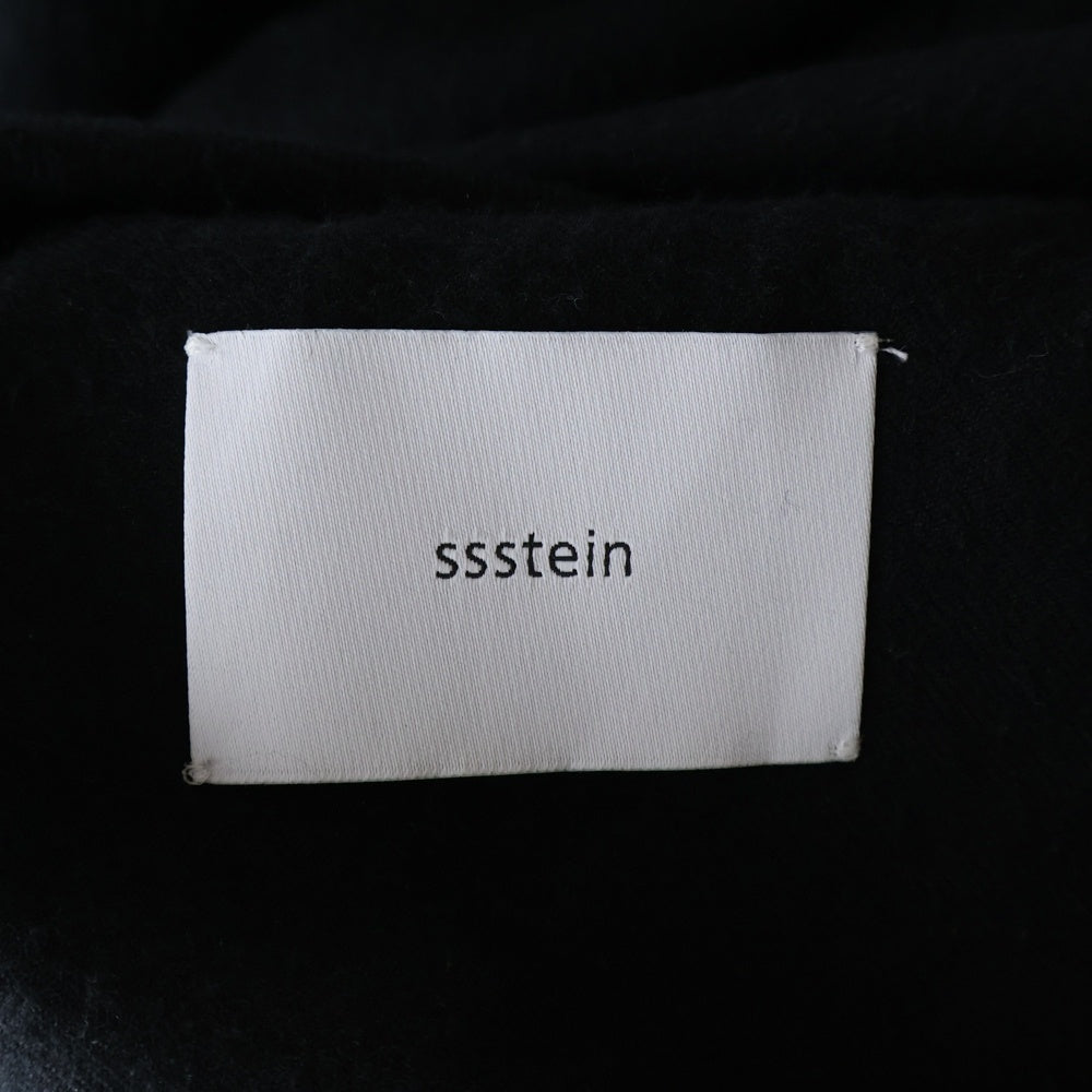 Stein(シュタイン) 26SS Rayon Silk Flannel Single Breasted Jacket レーヨンシルク ブレステッドジャケット ST.1438 ブラック