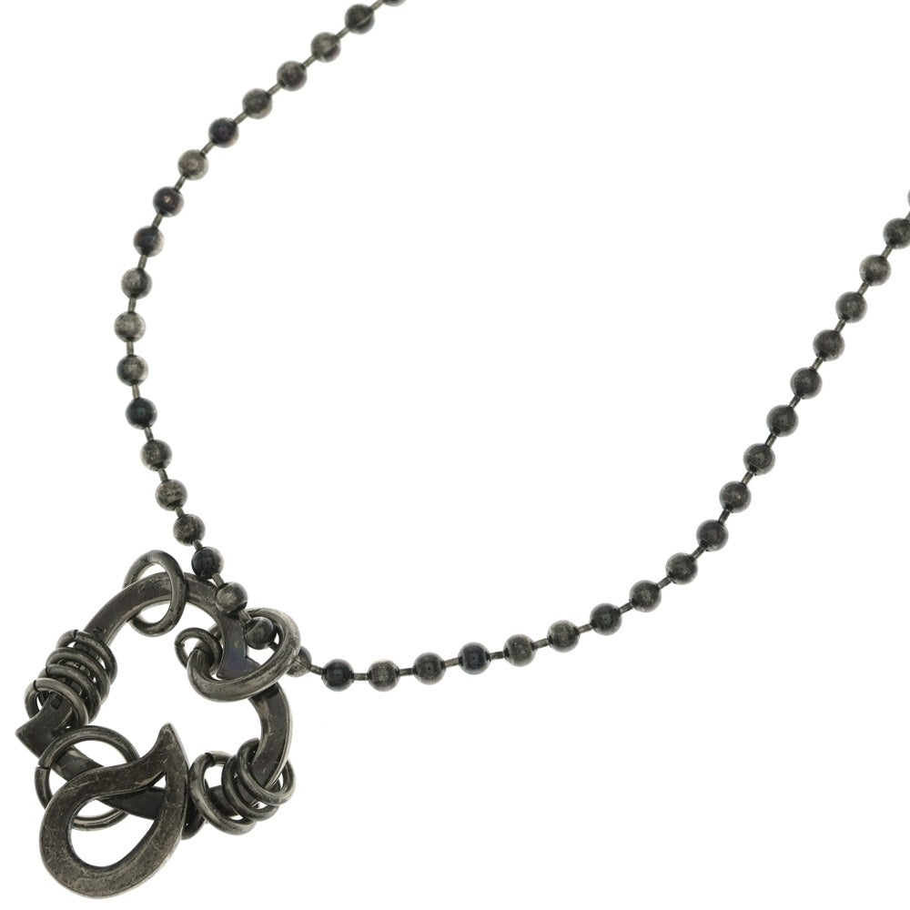 NUMBER (N)INE(ナンバーナイン) ×JAM HOME MADE カート期 ハート 涙 ネックレス ブラック レディース