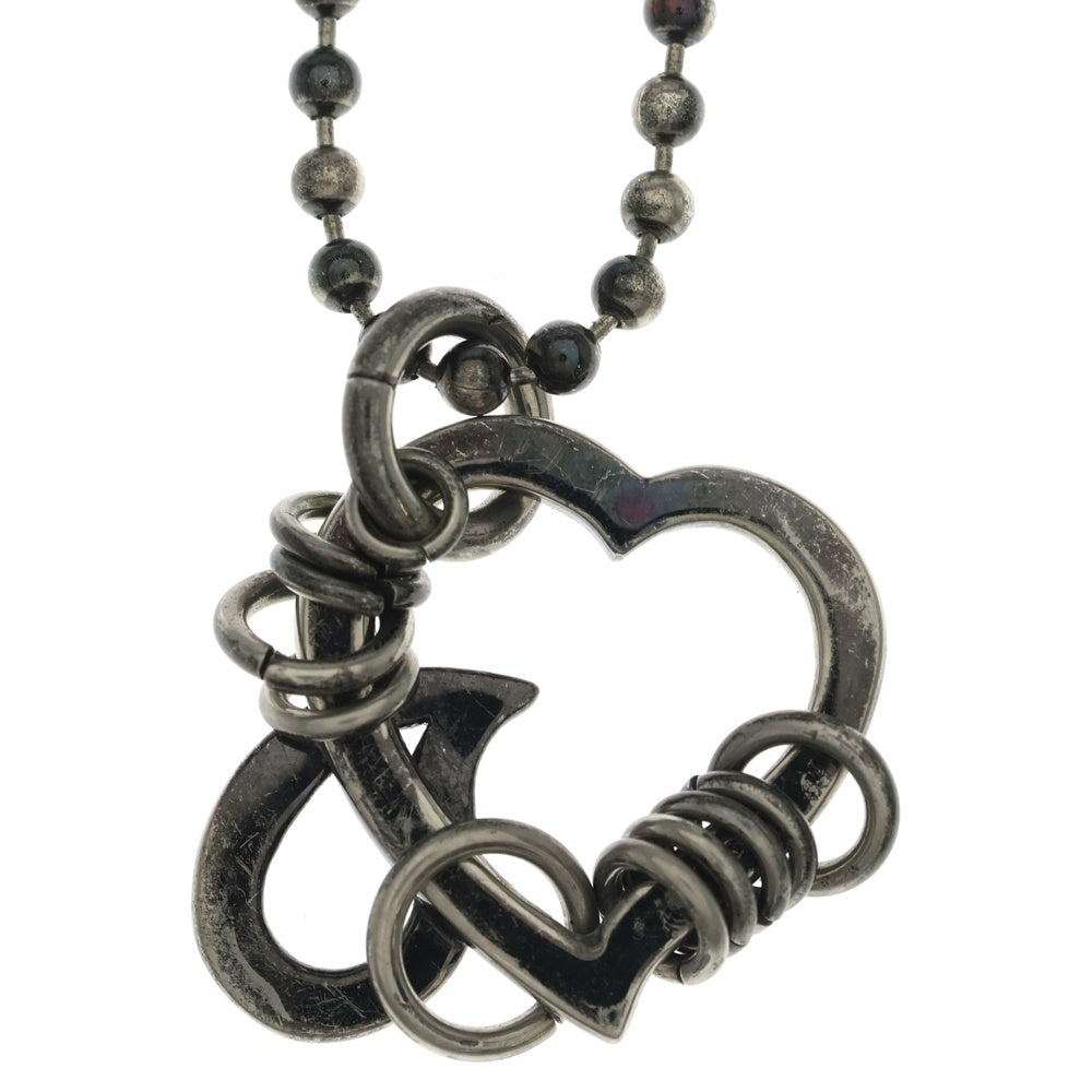 NUMBER (N)INE(ナンバーナイン) ×JAM HOME MADE カート期 ハート 涙 ネックレス ブラック レディース