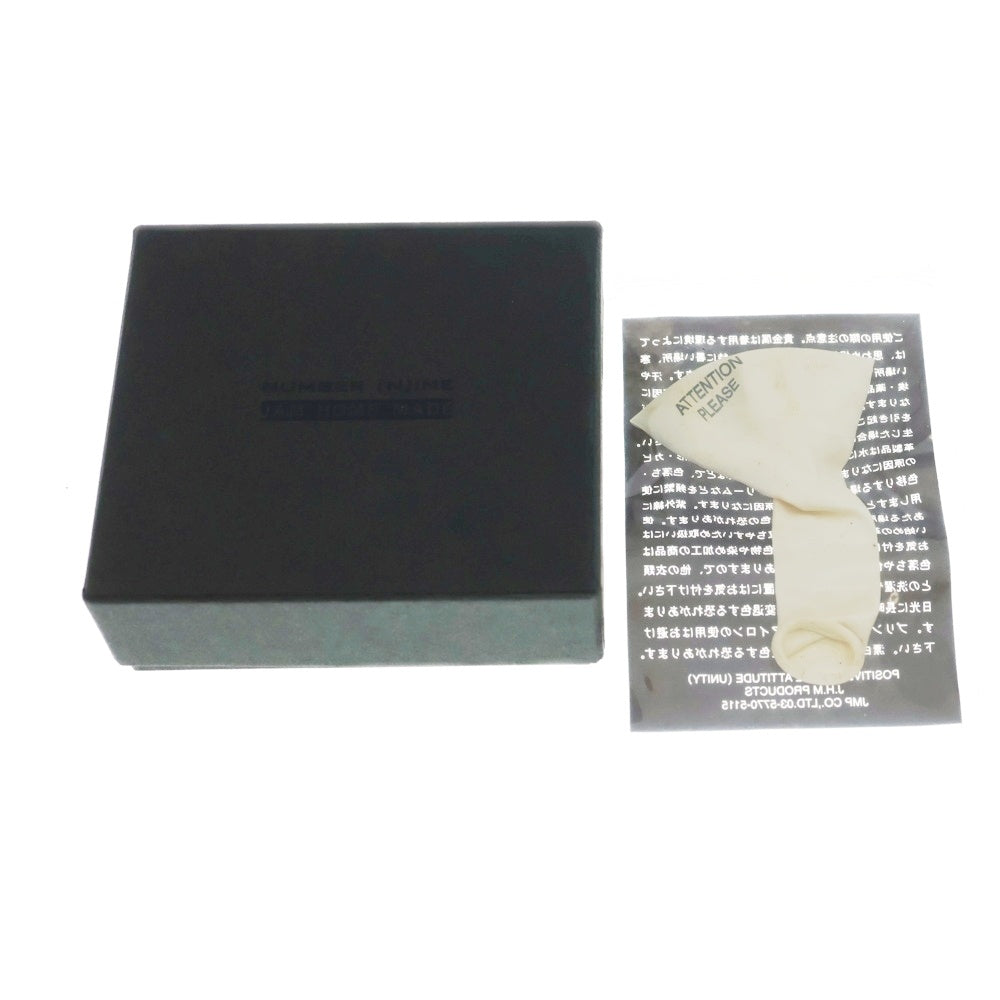 NUMBER (N)INE(ナンバーナイン) ×JAM HOME MADE カート期 ハート 涙 ネックレス ブラック レディース