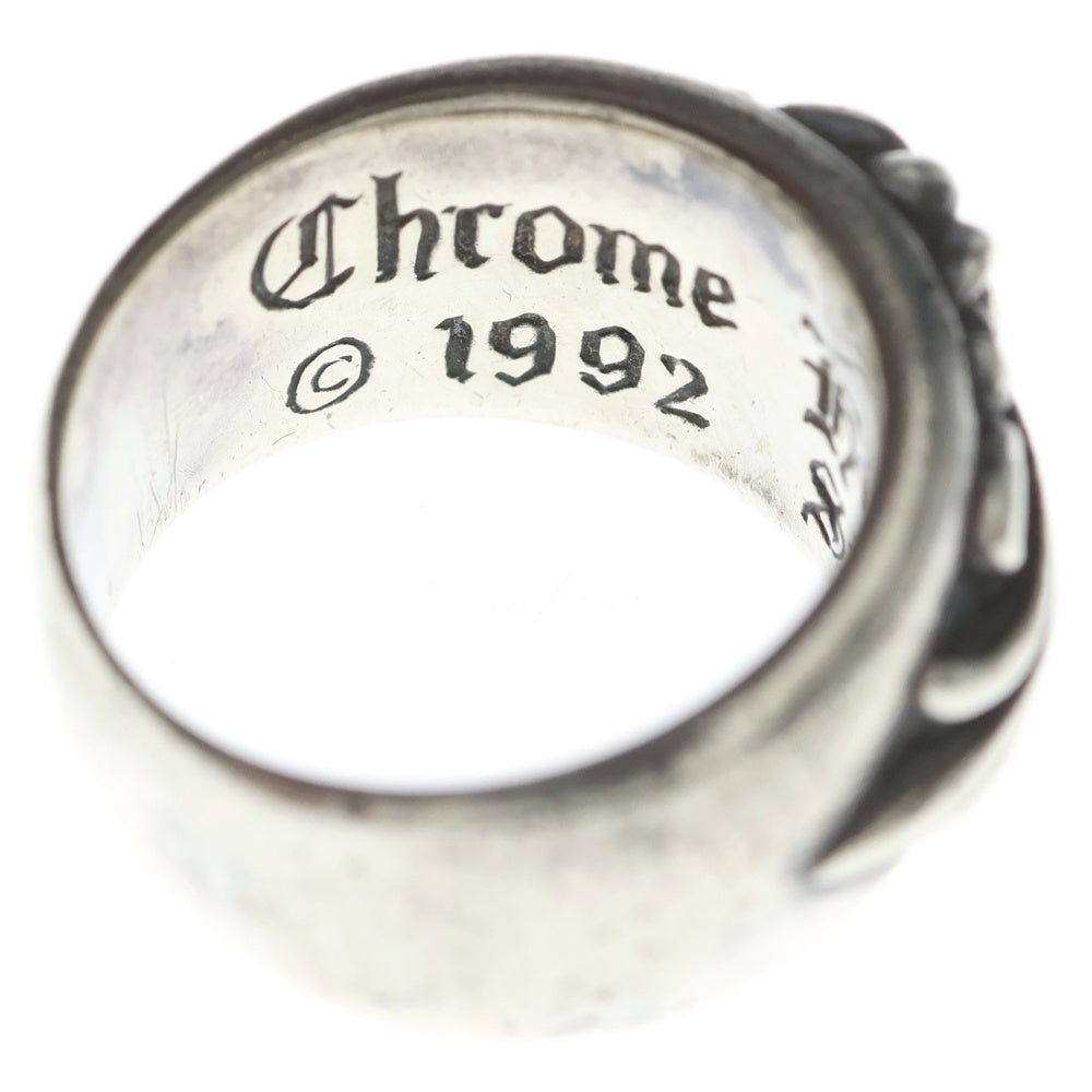 CHROME HEARTS(クロムハーツ) FLRL CRS フローラルクロス リング シルバー BCA346