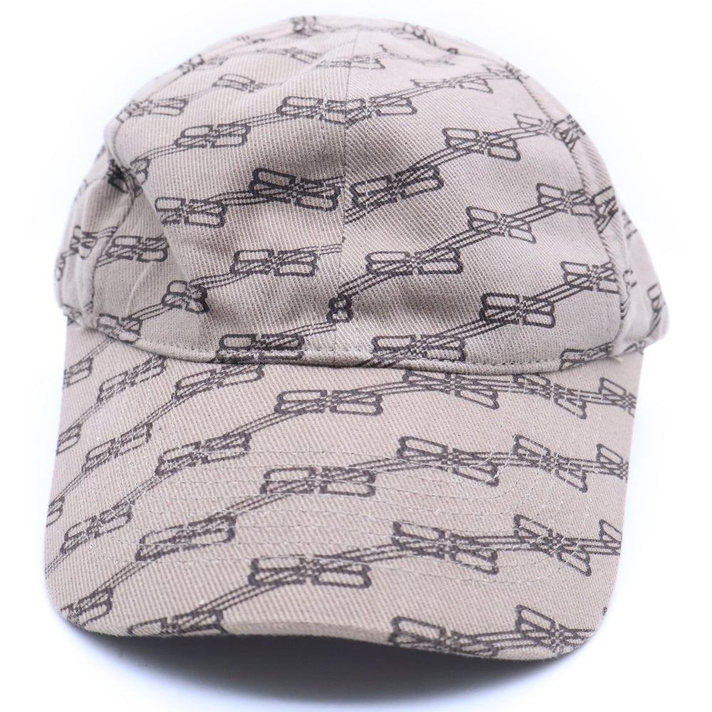 BALENCIAGA(バレンシアガ) BB Monogram Logo 6 Panel-Cap BBモノグラム 704104 キャップ ベージュ