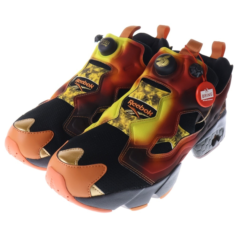 Reebok(リーボック) Instapump Fury 94 MAGMA Koshi Inaba B'z 稲葉浩志 インスタポンプフューリー94 マグマ 27cm/US9 100224285 ローカットスニーカー ブラック/オレンジ