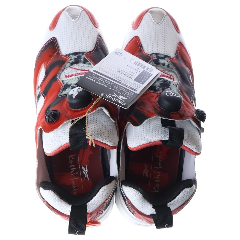Reebok(リーボック) Instapump Fury 94 MAGMA Koshi Inaba B'z 稲葉浩志 インスタポンプフューリー94 マグマ 27cm/US9 100224286 ローカットスニーカー ホワイト/レッド