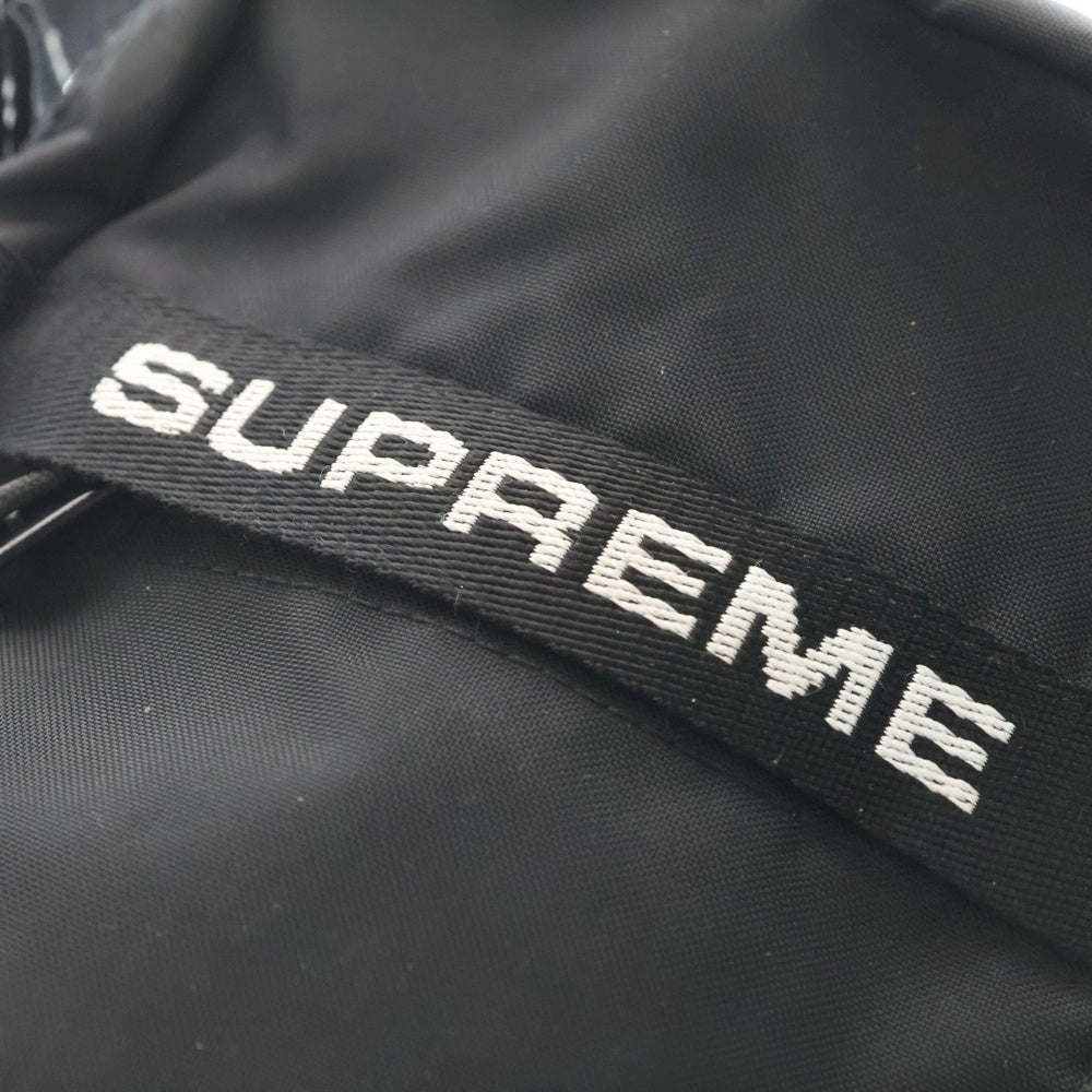 SUPREME(シュプリーム) 22AW Shoulder Bag ブランドロゴテープ ショルダーバック ブラック レディース