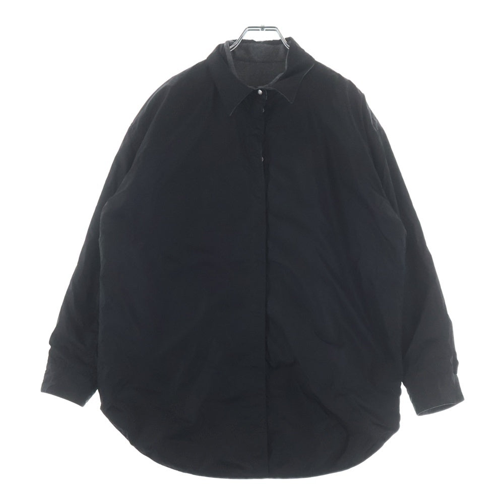 MONCLER(モンクレール) ロゴワッペン付き 長袖ウールシャツ F20932F70570 54233 グレー レディース