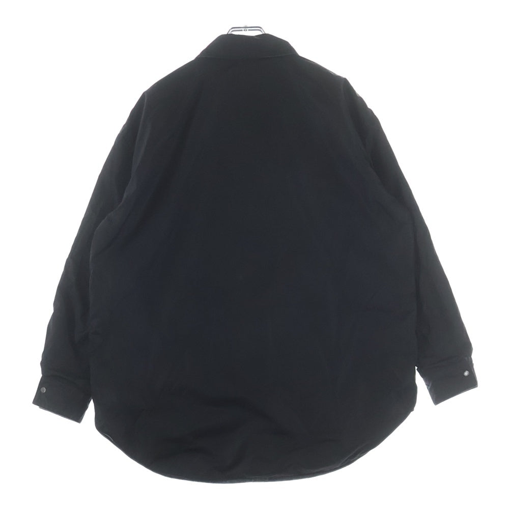 MONCLER(モンクレール) ロゴワッペン付き 長袖ウールシャツ F20932F70570 54233 グレー レディース