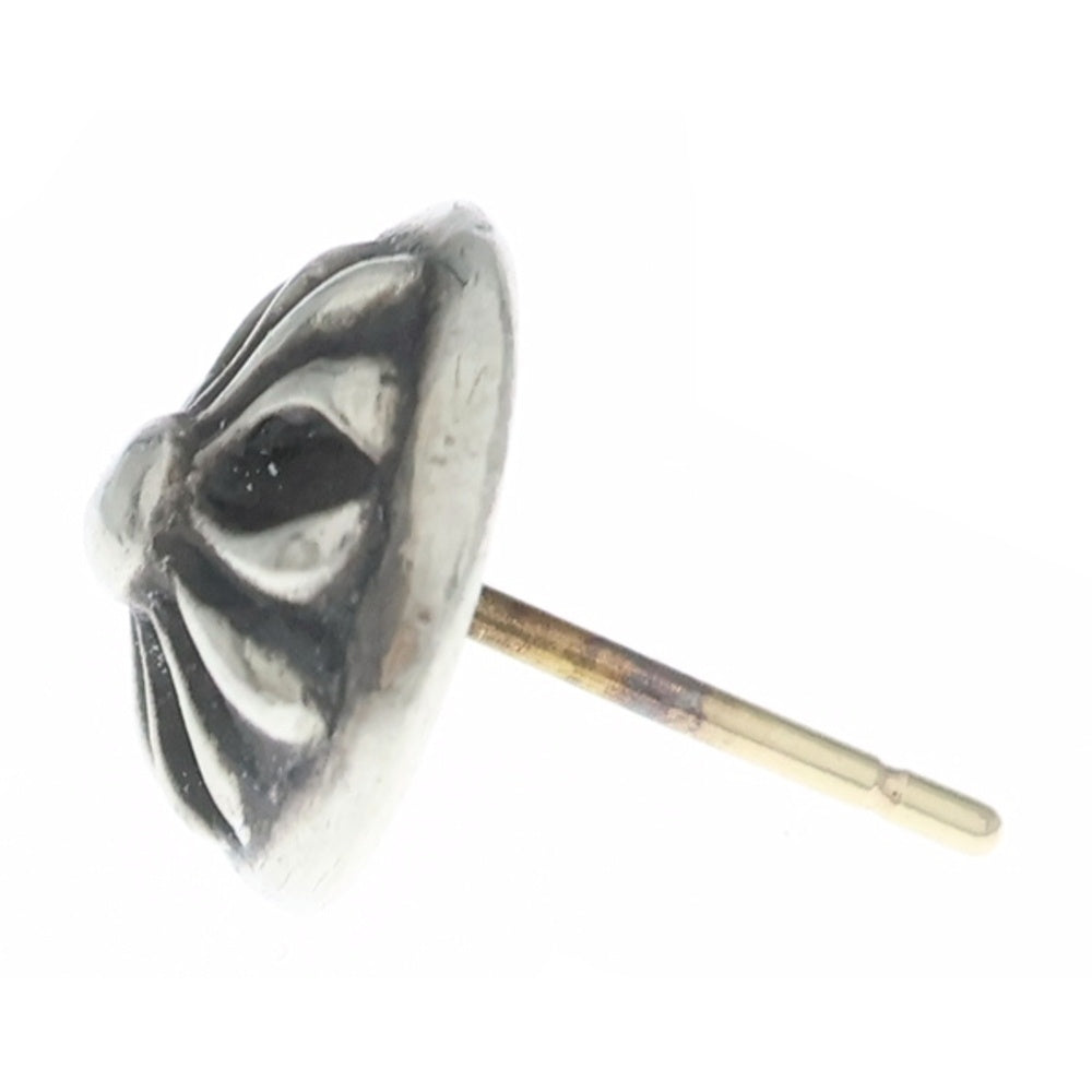 CHROME HEARTS(クロムハーツ) STUD CRSBLL クロスボールスタッドピアス シルバー BCA110