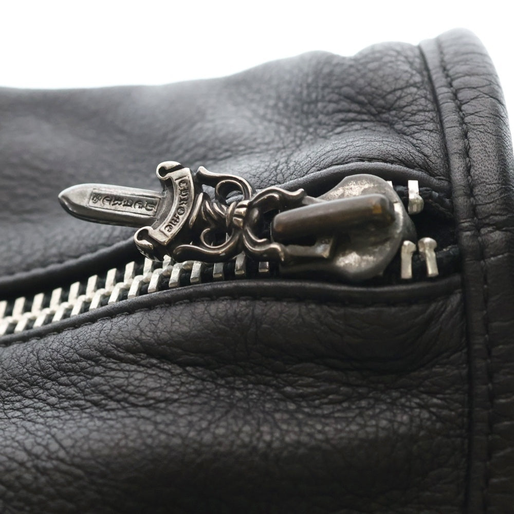 CHROME HEARTS(クロムハーツ) Gunslinger Messenger Bag スモールCHクロス ガンスリンガー メッセンジャーバッグ ブラック