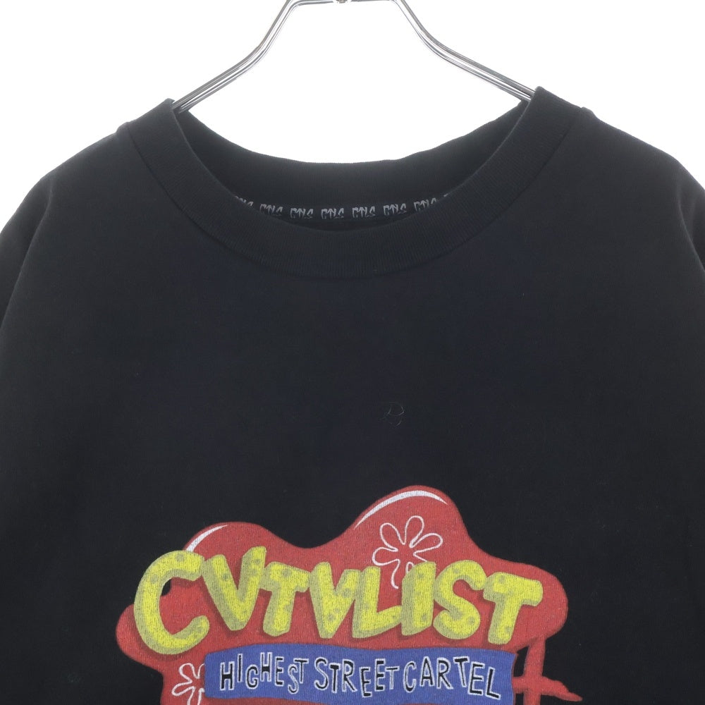cvtvlist(カタリスト) GANG BOB LONG SLEEVE TEE ギャングボブ 2101090303 ロングスリーブカットソー ブラック