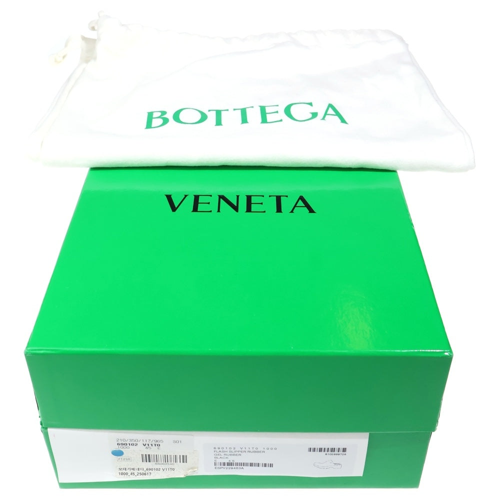 BOTTEGA VENETA(ボッテガヴェネタ) FLASH PUMP ラバー クロッグサンダル 734548 V11T0 1000 ブラック