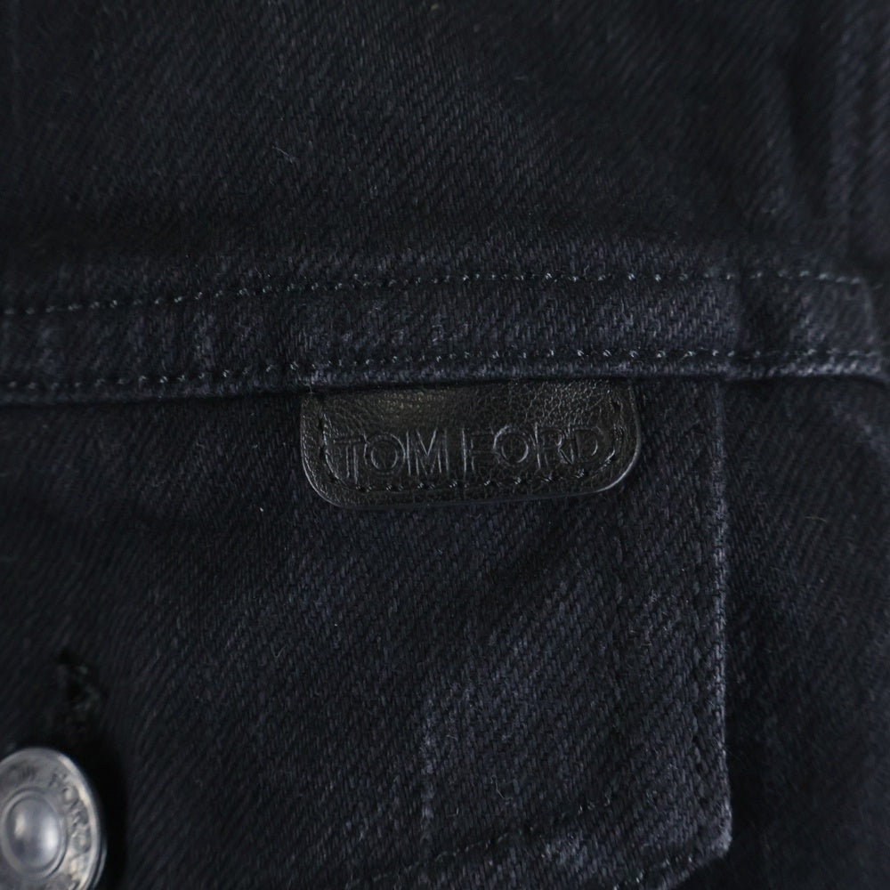 TOM FORD(トムフォード) 18SS ICON DENIM JACKET アイコンデニムジャケット BSJ05 TFD111 デニムジャケット ブラック