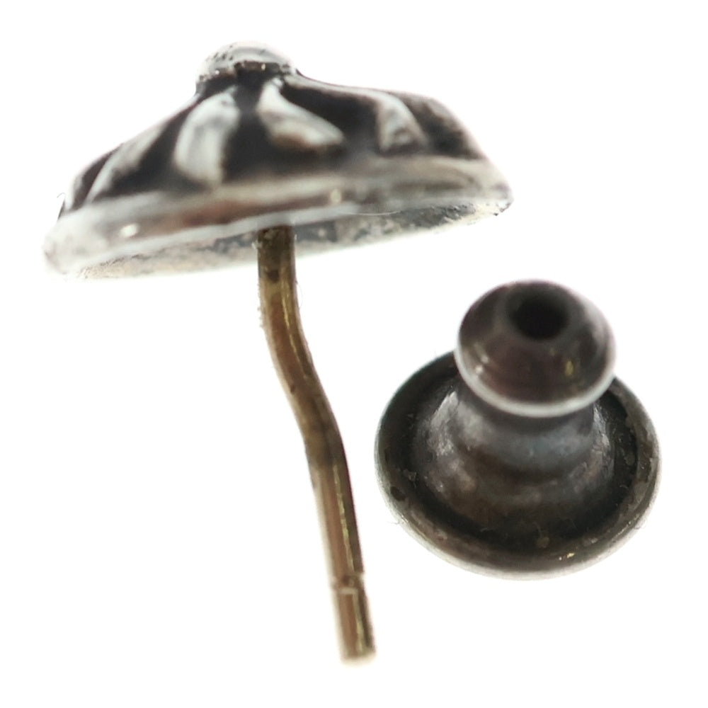 CHROME HEARTS(クロムハーツ) STUD CRSBLL クロスボールスタッドピアス シルバー BCA110
