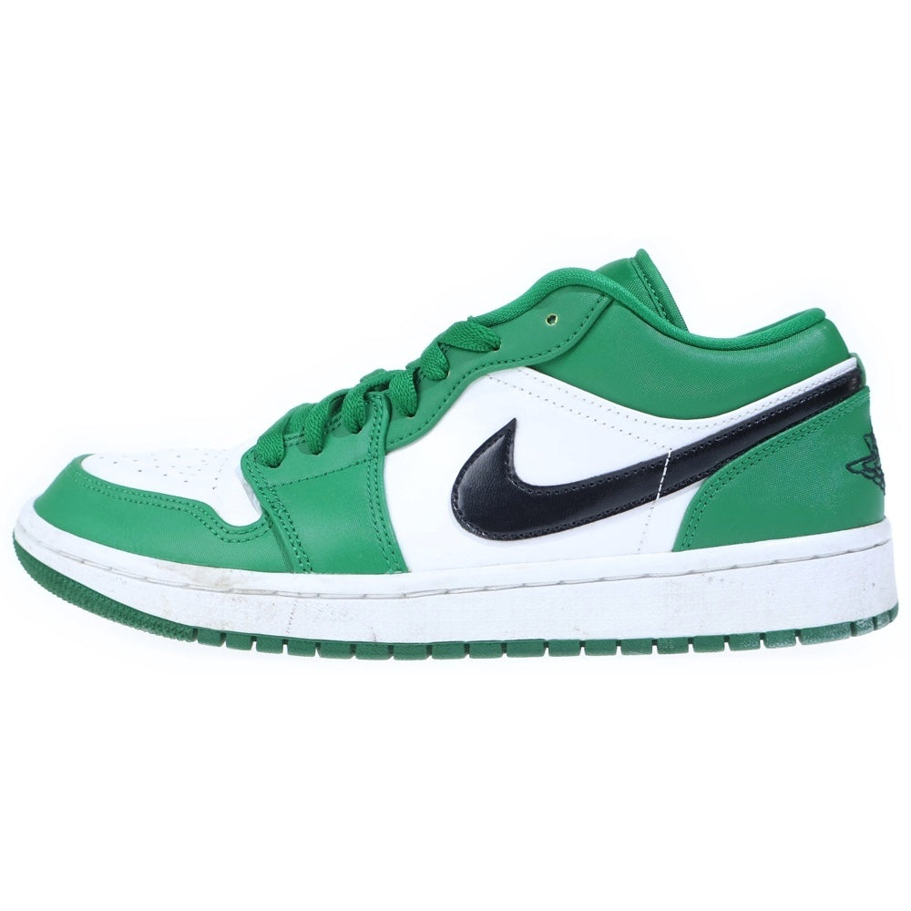 NIKE(ナイキ) Air Jordan 1 Low ローカットスニーカー 553558301 グリーン/ホワイト
