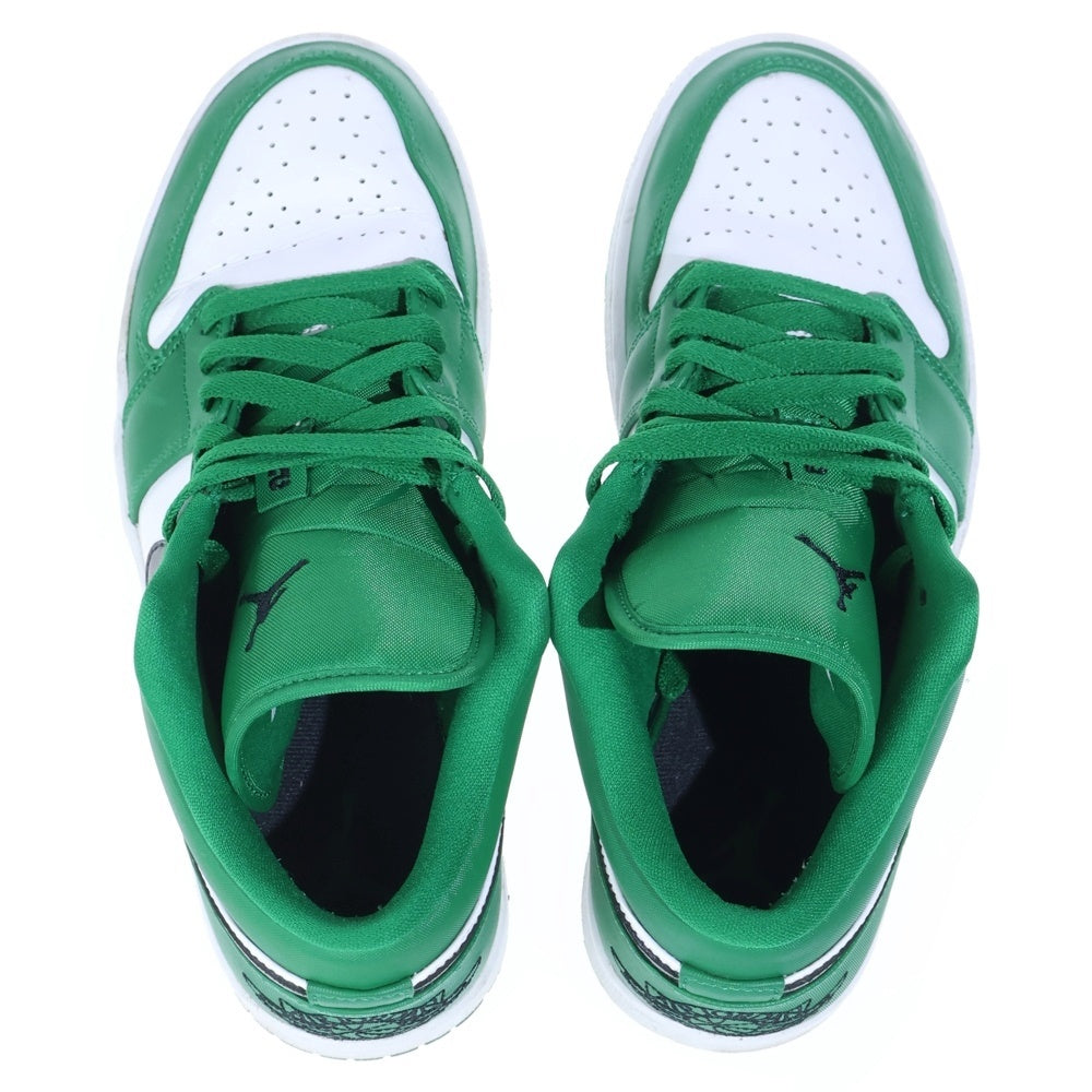 NIKE(ナイキ) Air Jordan 1 Low ローカットスニーカー 553558301 グリーン/ホワイト