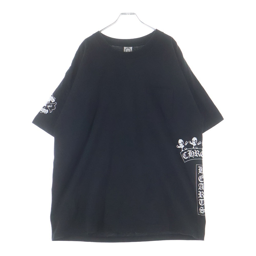 CHROME HEARTS(クロムハーツ) OLD FOTI TEE フォティプリント Tバー 半袖Tシャツ ブラック