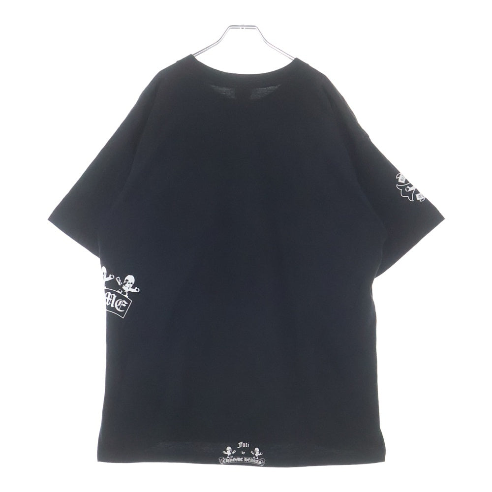 CHROME HEARTS(クロムハーツ) OLD FOTI TEE フォティプリント Tバー 半袖Tシャツ ブラック