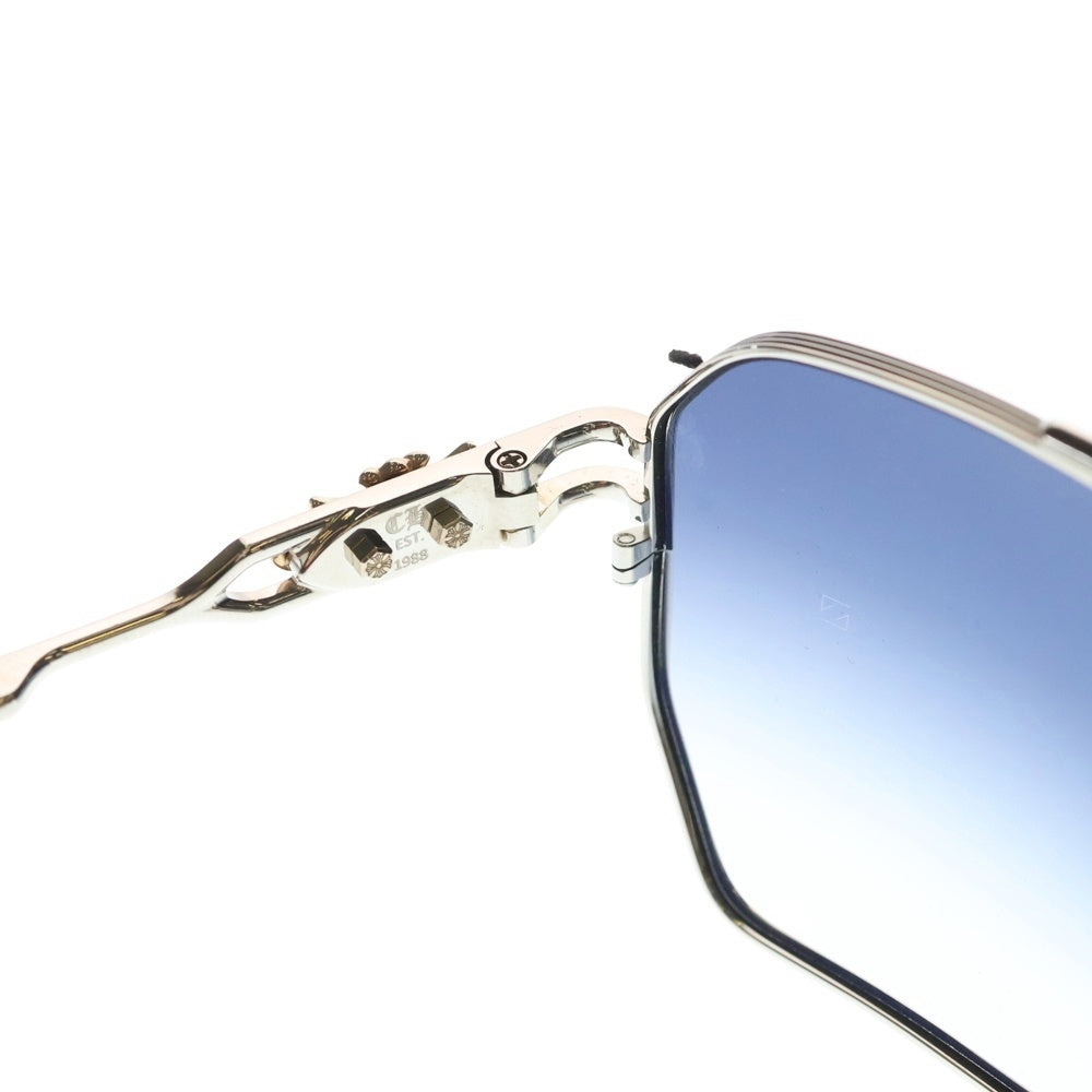 CHROME HEARTS(クロムハーツ) RIPPING クロステンプル ダブルブリッジサングラス ゴールド