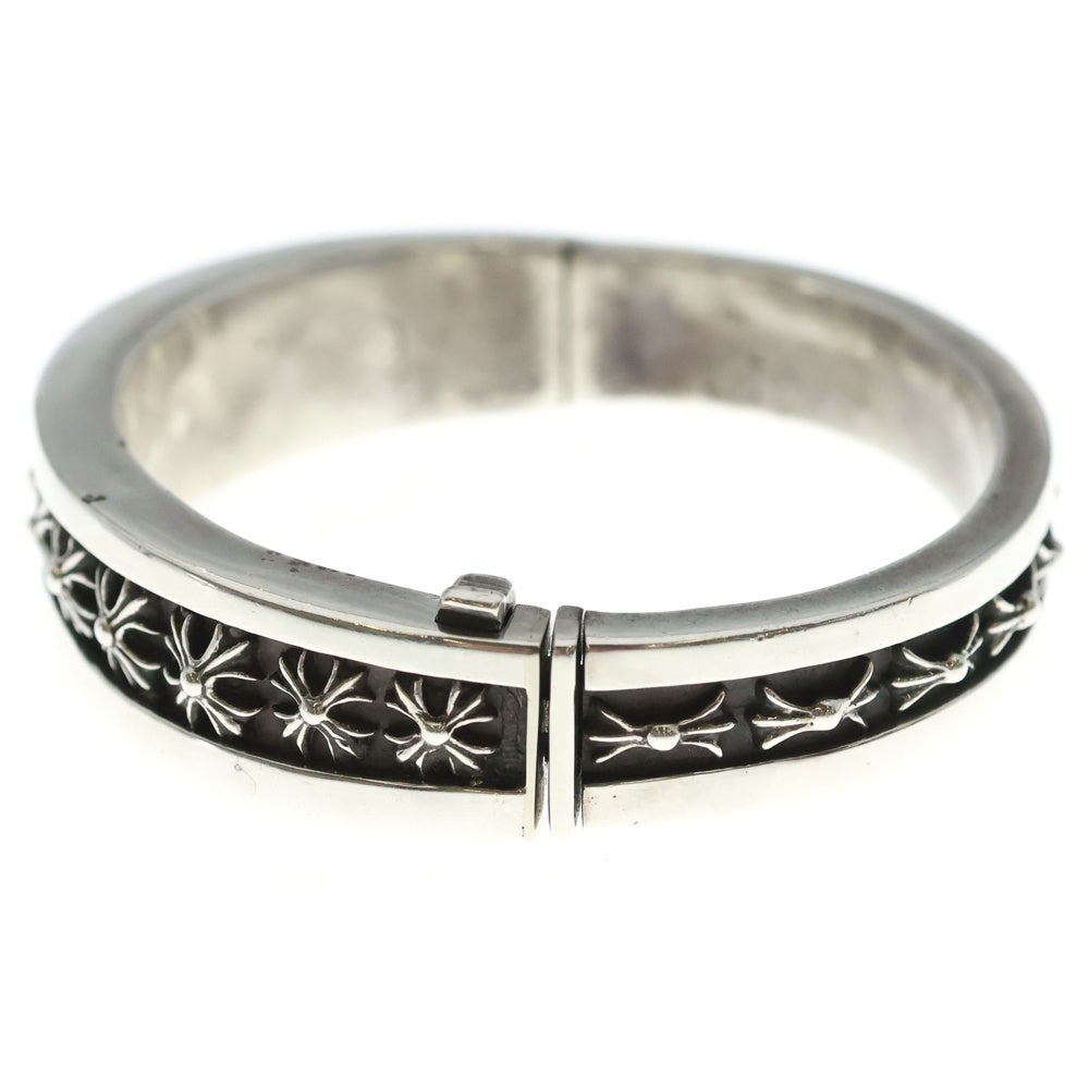 CHROME HEARTS(クロムハーツ) NARROW V CH PLUS ナローVバンドCHプラスブレスレット シルバー