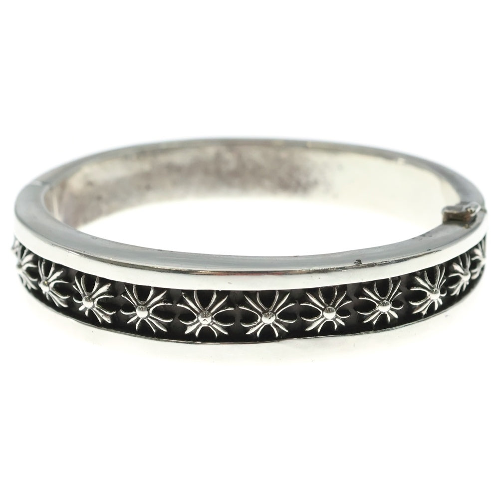 CHROME HEARTS(クロムハーツ) NARROW V CH PLUS ナローVバンドCHプラスブレスレット シルバー