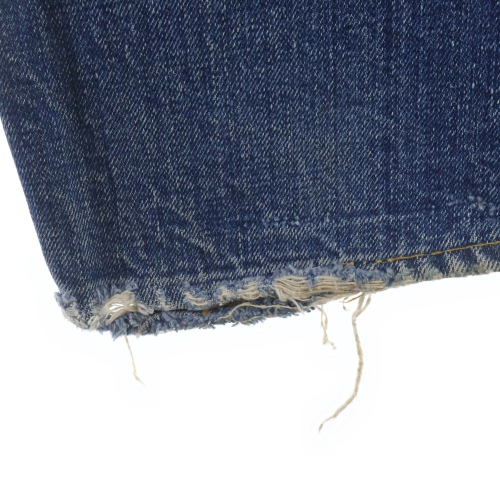 Levi's(リーバイス) 70s BIG後期 平行ステッチ 通常R ボタン裏6 501 ストレートデニム インディゴ