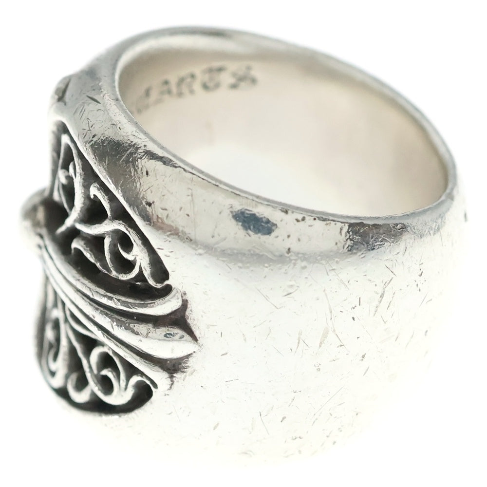 CHROME HEARTS(クロムハーツ) CLASSIC OVAL クラシックオーバルクロス リング シルバー BCA340