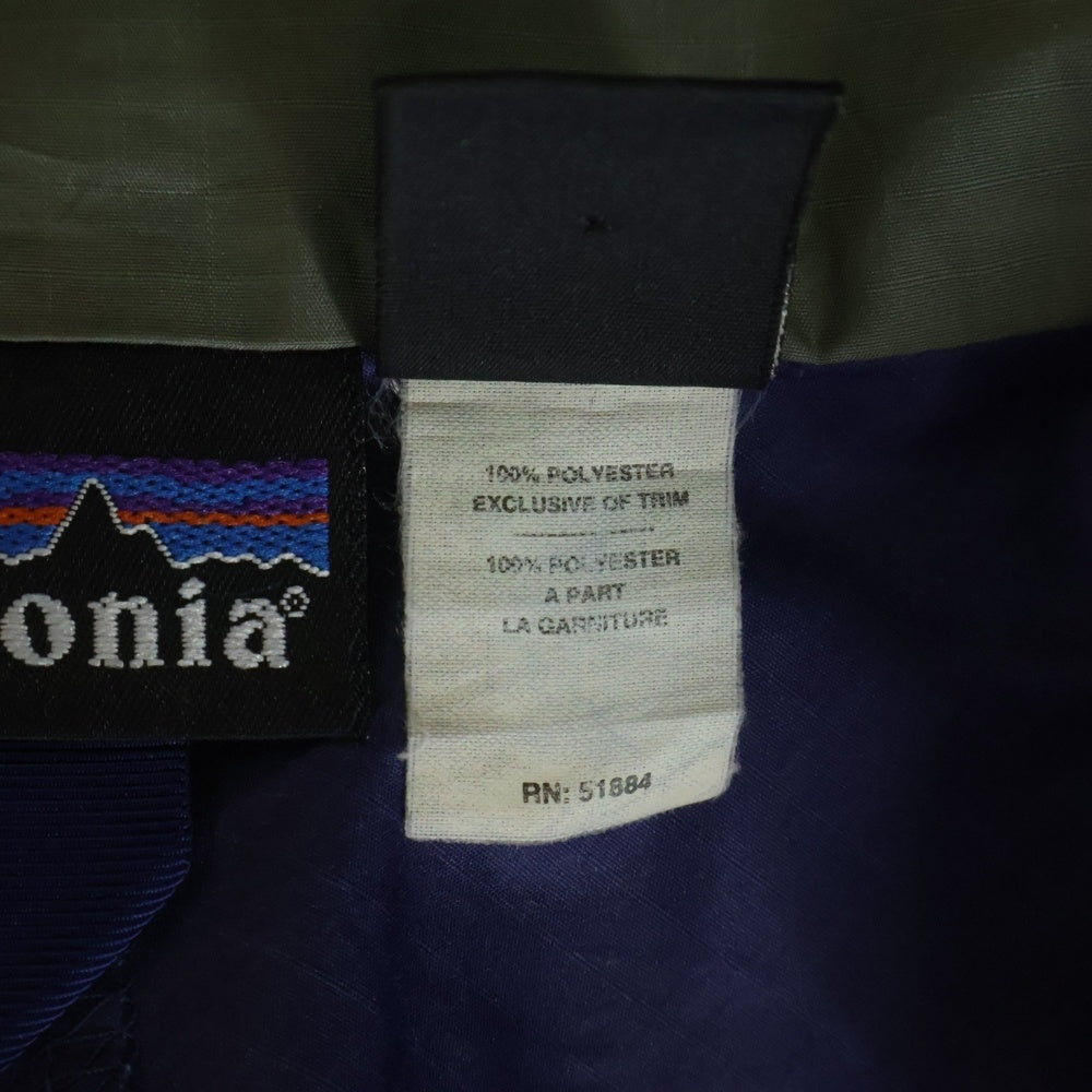 PATAGONIA(パタゴニア) 90s 99SS ベロシティベスト 24143 ライトリップストップ ナイロンベスト ブルー