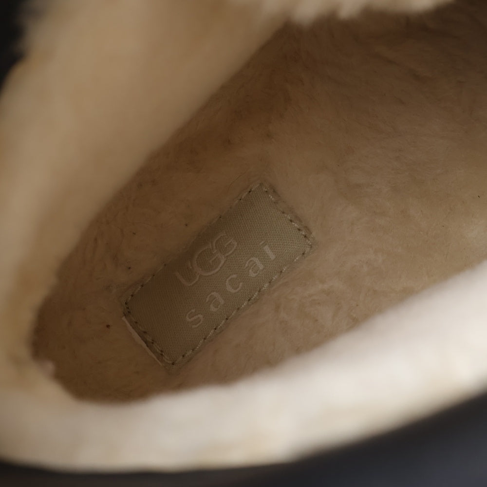 UGG(アグ) × Sacai Hiker Boots 1178390 ハイカー ハイカット ブーツ ベージュ