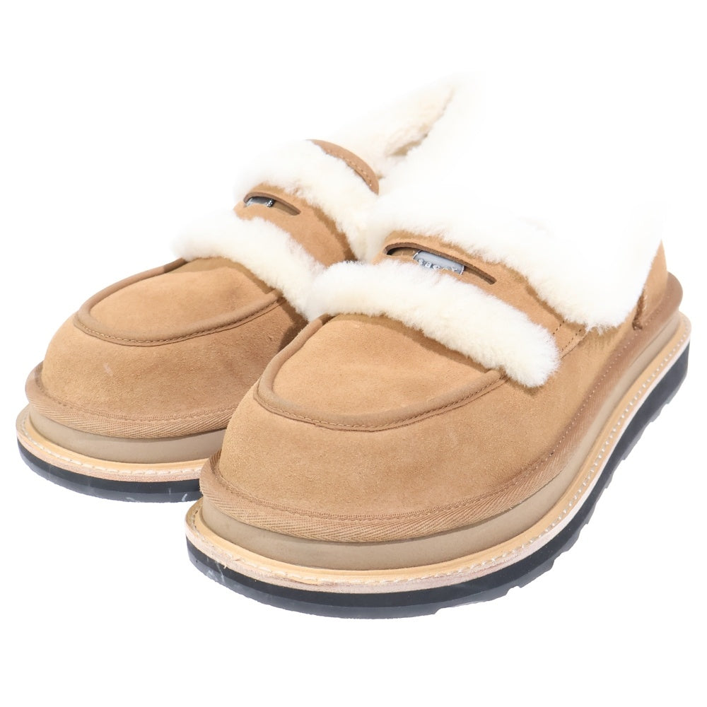 UGG(アグ) × Sacai Loafer 117837 ハイカー ボア ローファー ベージュ