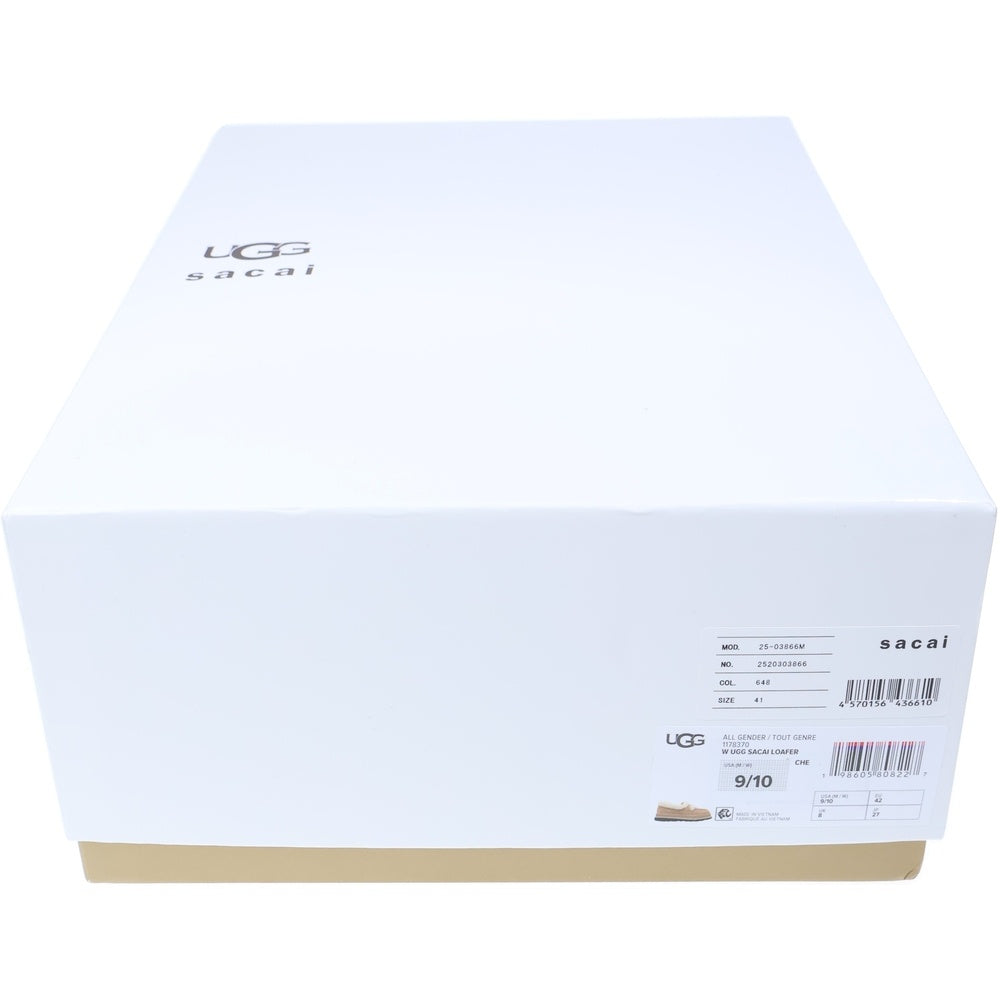 UGG(アグ) × Sacai Loafer 117837 ハイカー ボア ローファー ベージュ