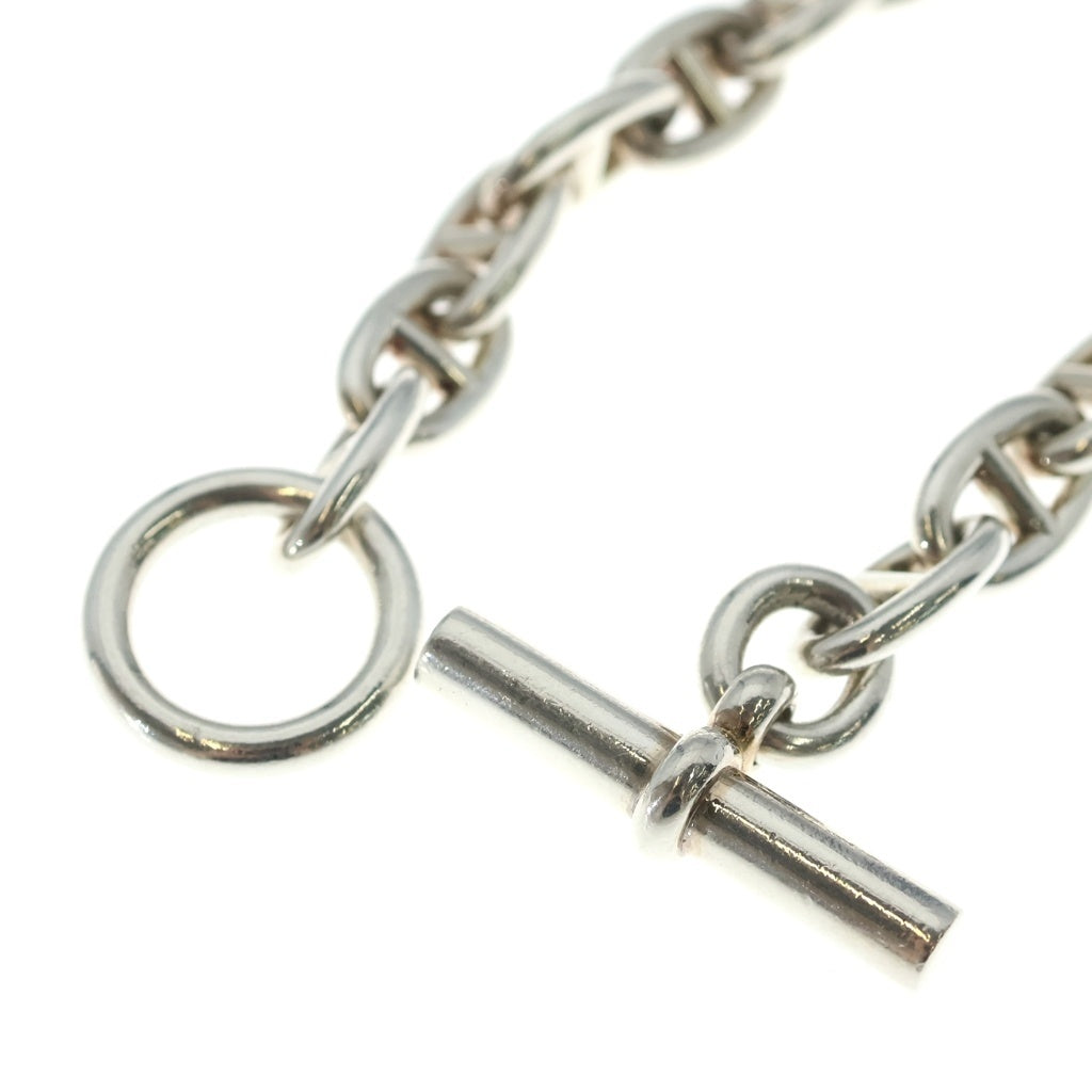 HERMES(エルメス) Chaine d'Ancre MM 15LINK シェーヌダンクルMM 16コマ チェーンブレスレット シルバー レディース