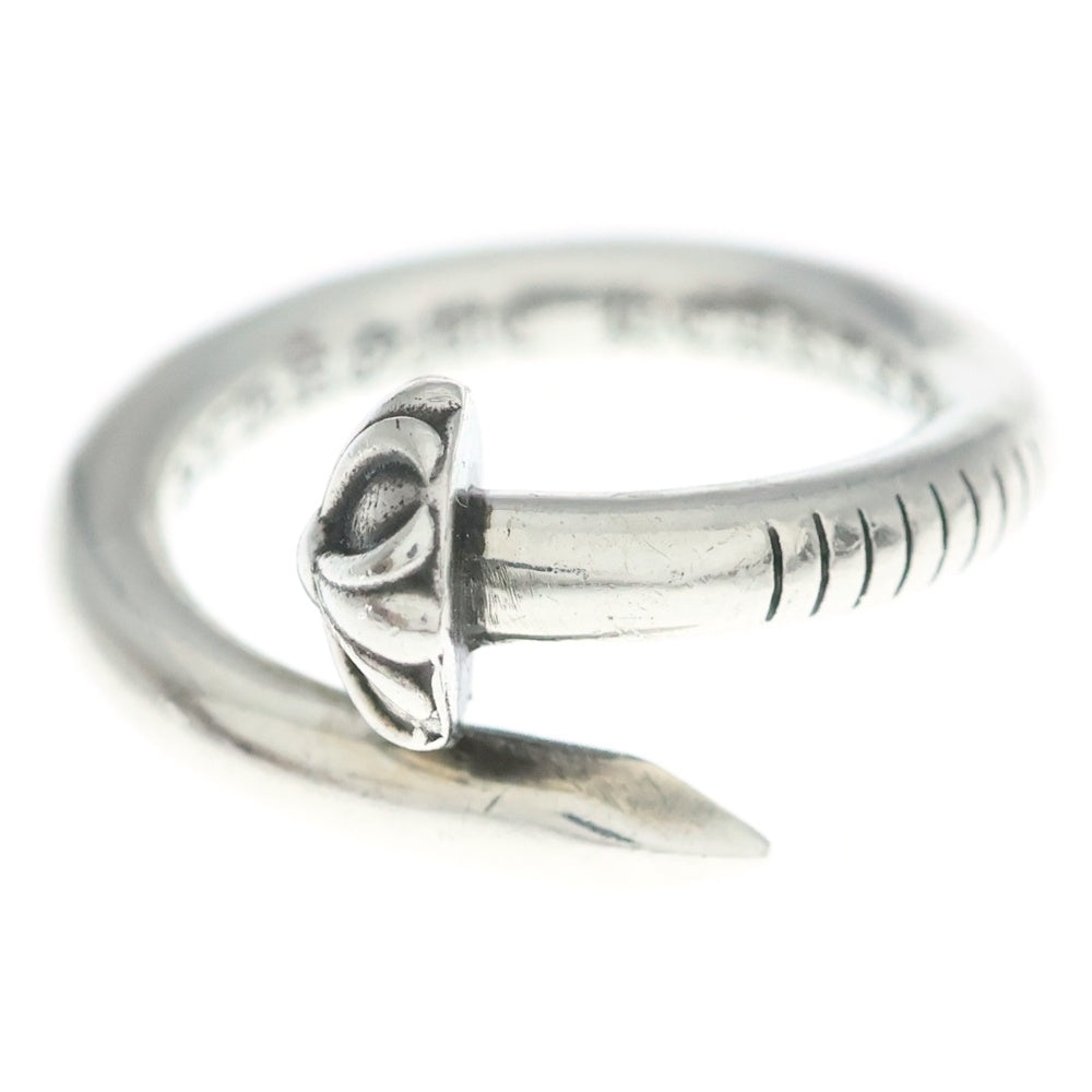 CHROME HEARTS(クロムハーツ) NAIL CRSBALL ネイル クロスボール リング シルバー BCA349