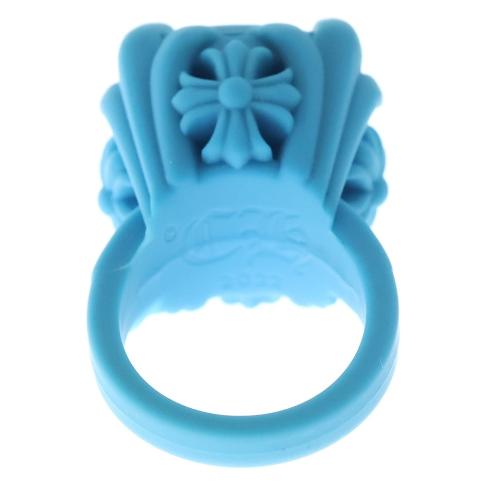 CHROME HEARTS(クロムハーツ) COCL&TAIL PLSTC RING カクテル ラバーリング ブルー