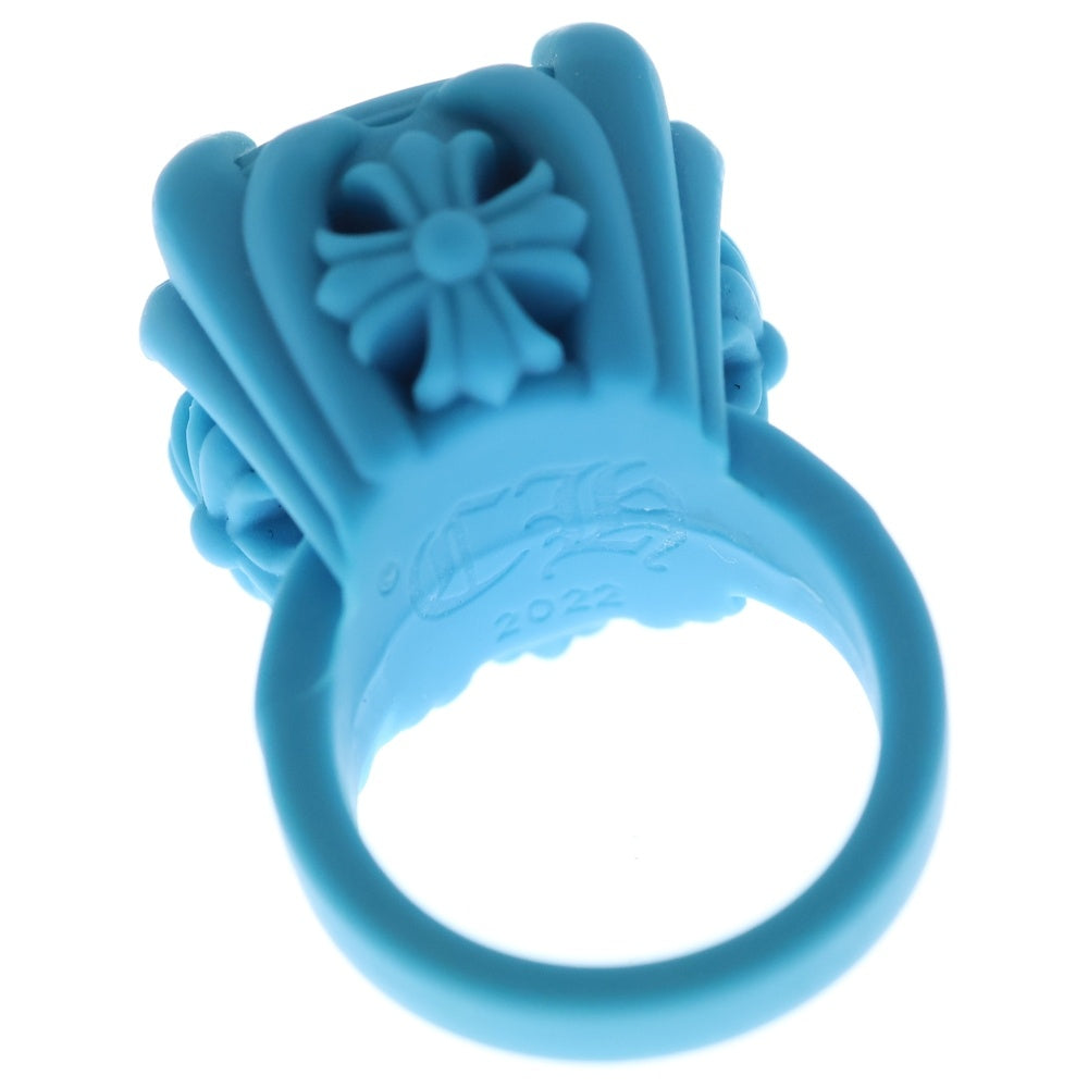 CHROME HEARTS(クロムハーツ) COCL&TAIL PLSTC RING カクテル ラバーリング ブルー
