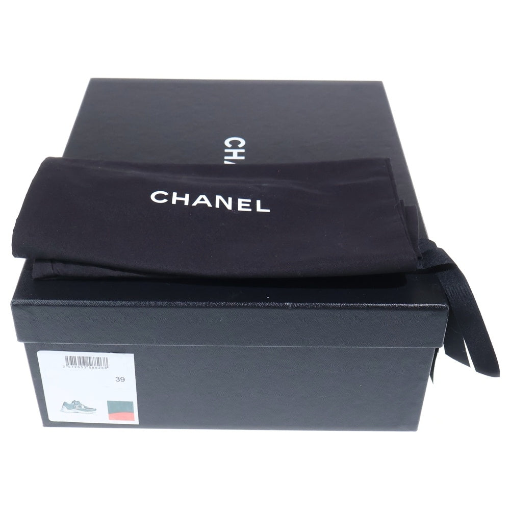 CHANEL(シャネル) ココマーク スエードレザーナイロンローカットスニーカー G34360 マルチ レディース