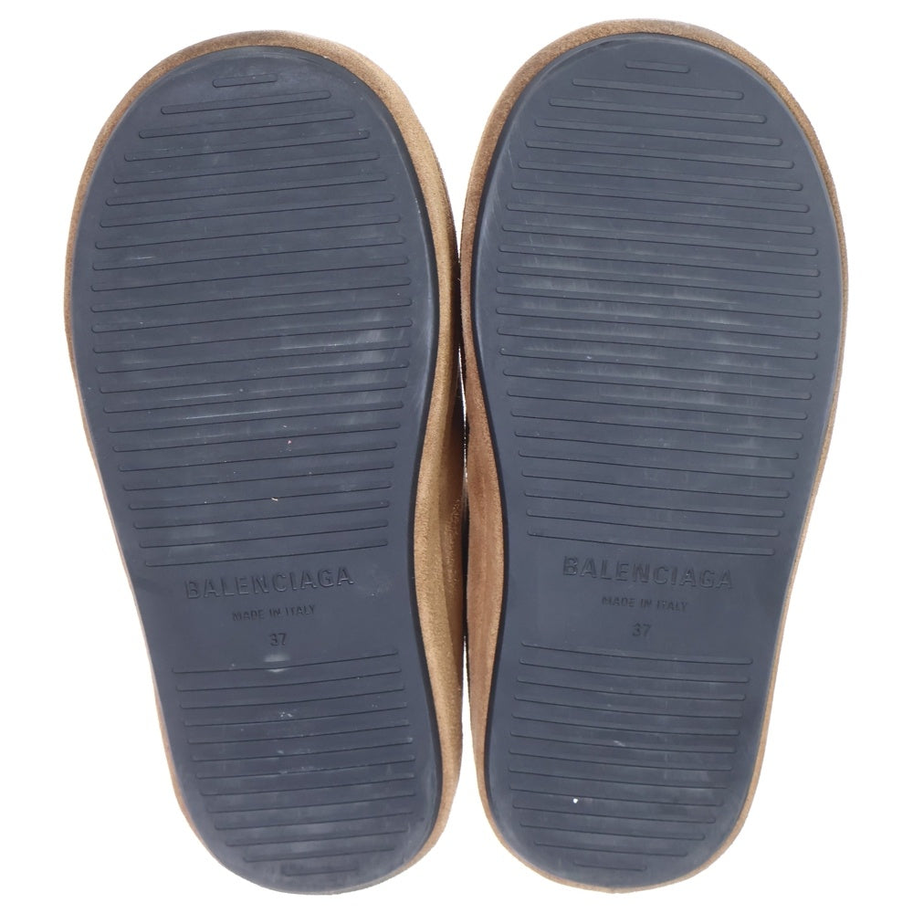 BALENCIAGA(バレンシアガ) Alaska Soft アラスカ プラットフォームサンダル 810543WBFC12200 ベージュ レディース