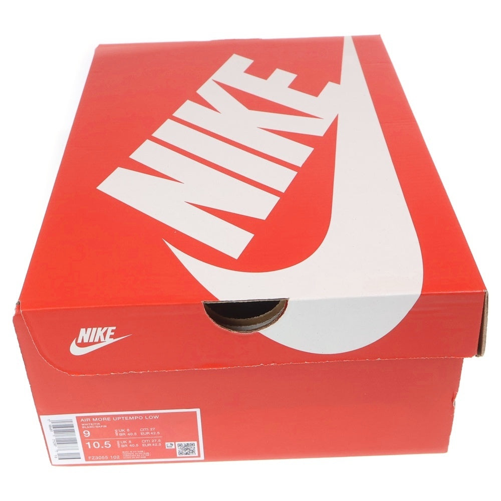 NIKE(ナイキ) Air More Uptempo Low Celticsl エアーモアアップテンポ ローカット FZ3055-200 US8.5/26.5cm ローカットスニーカー ホワイト
