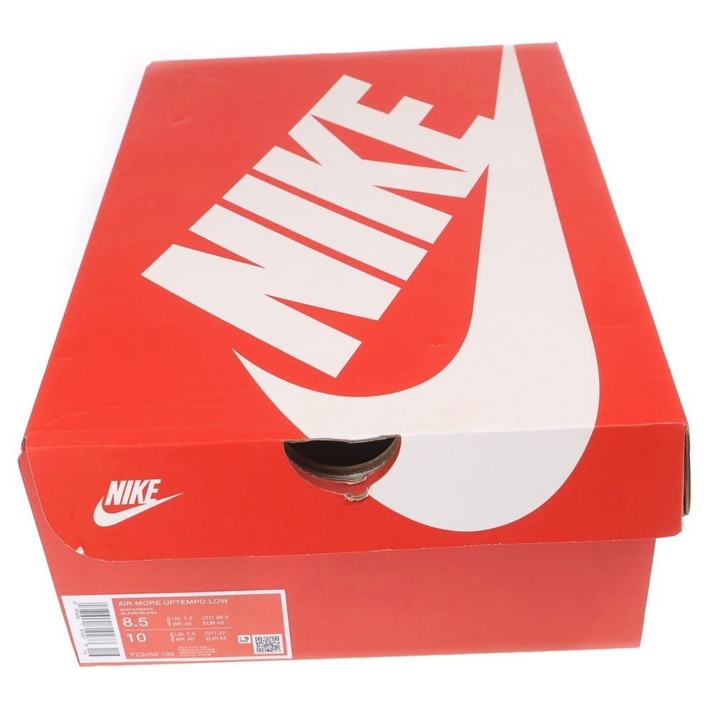 NIKE(ナイキ) Air More Uptempo Low White/Royal エアーモアアップテンポ ローカット FZ3055-200 US8.5/26.5cm ローカットスニーカー ホワイト